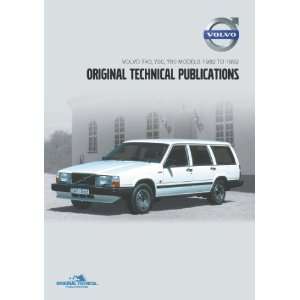  Volvo 740, 760. 780 Parts & Service Manual DVD & More 