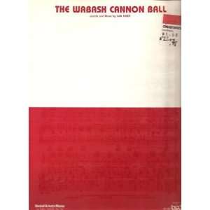 Sheet Music The Wabash Cannon Ball Wm Kindt 126 