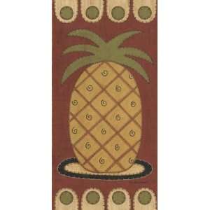    Pineapple Finest LAMINATED Print Sue Allemand 8x16