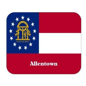  US State Flag   Allentown, Georgia (GA) Mouse Pad 