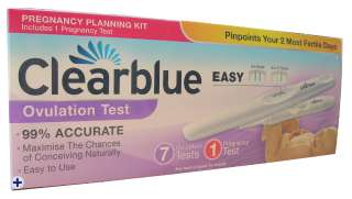 CLEARBLUE OVULATION STICK TESTS+1 PREGNANCY PLUS KIT 5013965984600 
