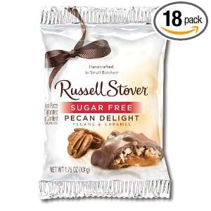 Russell Stover Sugar Free Pecan Delight Bar, 1.75 Ounce Bars (Pack of 