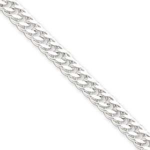  5.5mm, Sterling Silver, Rambo Chain, 18 inch Jewelry