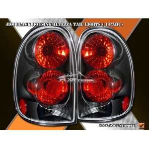 Plymouth Grand Voyager Tail Lights JDM Black Taillights 1996 1997 1998 
