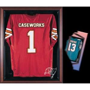  Jersey Display Cases   Wood Frame: Sports & Outdoors