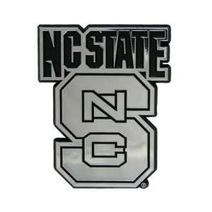  North Carolina State Wolfpack Silver Auto Emblem: Sports 