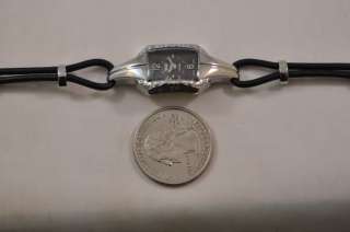 New Ladies Gruen Swiss Curvex Link Rope Bracelet Watch  