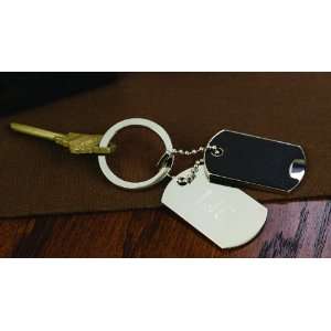  Dog Tags Key Ring   Personalized