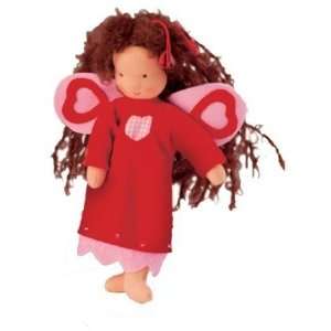 Kathe Kruse Waldorf Angel Love Doll Red 7 in.: Toys 