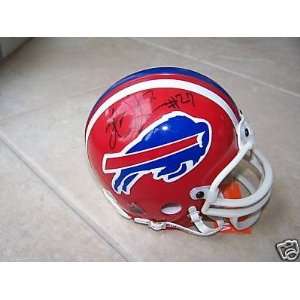  Kenny Irvin Buffalo Bills Signed Mini Helmet W/coa: Sports 