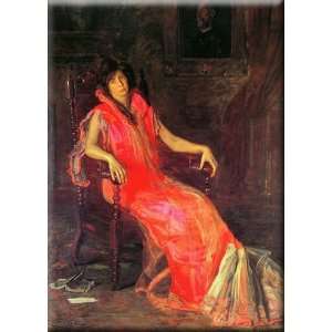   Actress 11x16 Streched Canvas Art by Eakins, Thomas