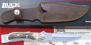 Buck Knife 970EKSLE 970 WBC Stag Dagger Tri Colored WOW  