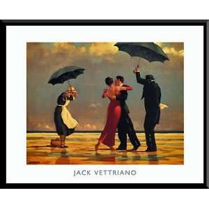  Jack Vettriano Framed Art 28x36 The Singing Butler 