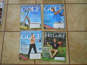 Golf Magazine Lot of 4  
