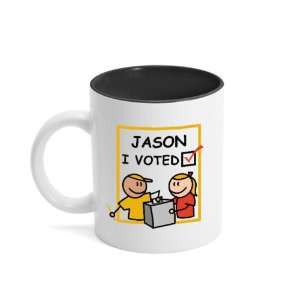  I Voted Personalized Coffee Mug 
