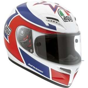  AGV GRID REPLICA MARCO LUCCHINELLI STREET HELMET BLUE/RED 