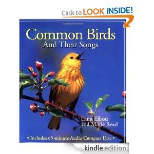 Common Birds and Their Songs (Book and Audio CD) Lang Elliott, Marie 