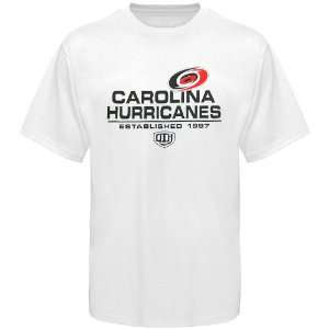  Old Time Hockey Carolina Hurricanes White Zeno T shirt 
