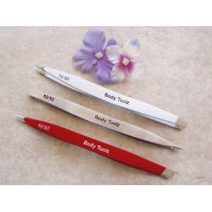 Body Toolz Double Tweezer Silver Color CS5050SL Hair Removal Eyebrown