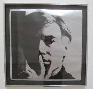 Andy Warhol Silver Self Portrait 1967 Original  