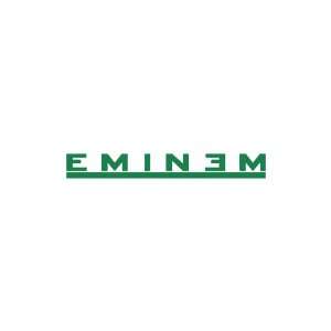  Eminem GREEN Vinyl window decal sticker: Office Products