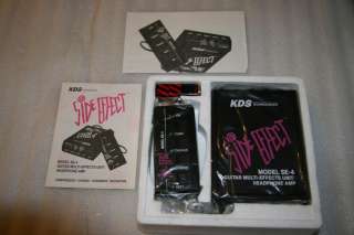 consideration is a new KDS Side Effect model SE 4 guitar multi effects 