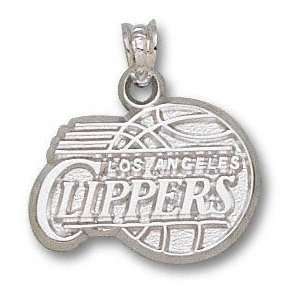   Solid Sterling Silver Basketball Logo 5/8 Pendant: Sports & Outdoors