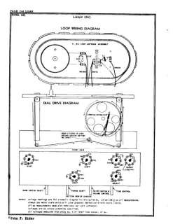 Antique Vintage Tube Radio Amplifier Schematics Diagram  