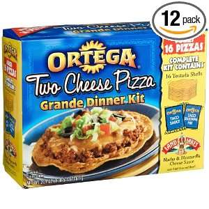 Ortega Two Cheese Pizza Grande Dinner Kit (Makes 16 Pizzas), 18.4 