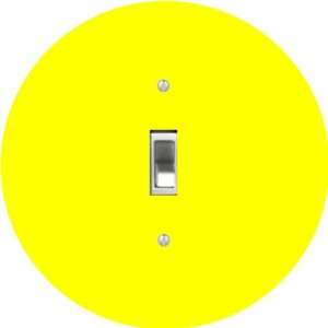 Rikki KnightTM Neon Yellow Art Light Switch Plate   Ideal 