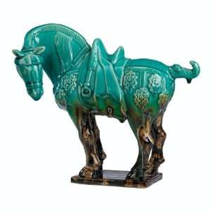  Cyan Designs Variegated Chinese Horse 01378