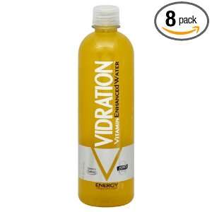 Vidration Vitamin Enhaced Water, Energy, Tropical Citrus, 20 Ounces 