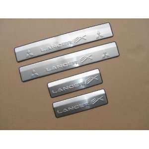   Chrome Door Sills For Mitsubishi Lancer EX 2009 2011: Everything Else
