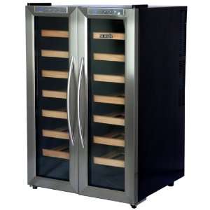   AW321ED 32 Bottle Dual Zone Thermoelectric Wine Cooler Appliances