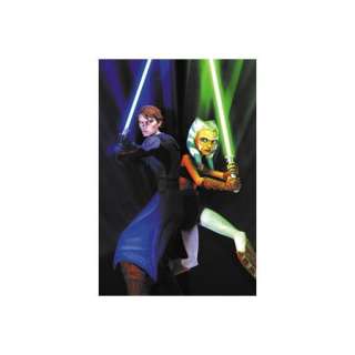 Star Wars Clone Wars Anakin & Ahsoka Tano Magnet, NEW  