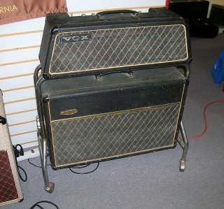 Vintage Vox Super Berkeley III Guitar Amp w/cabinet and chrome stand 