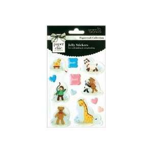  Grant Studios Paper Chic Jelly Sticker baby 4 Pack 