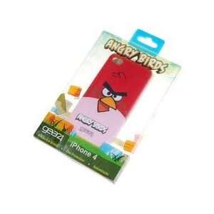 Angry Birds Hard Case for Apple iPhone 4 (Red Bird)  