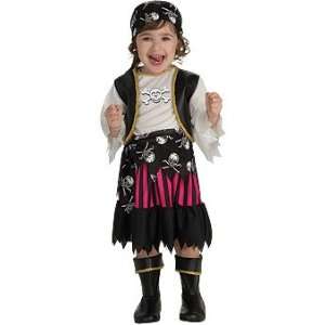  Pirate Queen Toddler Costume Size 2 4: Toys & Games