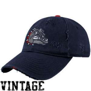 Top of the World Gonzaga Bulldogs Navy Blue Cellar One Fit Vintage Hat 