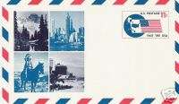 UXC5 1966 VIST THE USA .11 Postal Card mint  