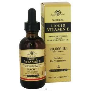  Solgar Liquid Vitamin E 2oz