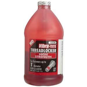 Vibra TITE 131 Red Permanent Strength Anaerobic Threadlocker, 1 liter 