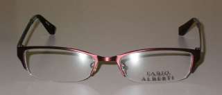 FABIO ALBERTI 895 Optical WOMEN Eyeglass Frame BURGUNDY  