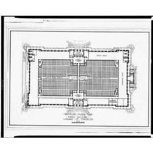   Library of Congress,Annex Building,Basement floor plan: Home & Kitchen