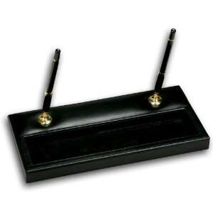   1000 Series Classic Leather   Double Pen Stand: Office Products