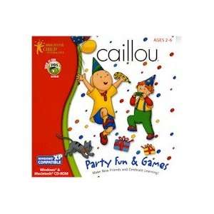  New Brighter Child Caillou Party Fun Games 4 Party Themes 