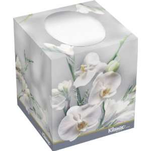 KLEENEX 21269 White Boutique Facial Tissue in Floral Box (36 Boxes per 