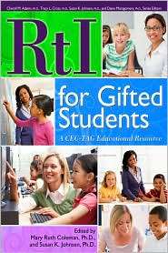 RtI for Gifted Students A CEC TAG Educational Resource, (1593634889 