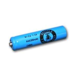  Rechargeable Battery 300mAh NiCd 1.2V Button Top Cell Electronics